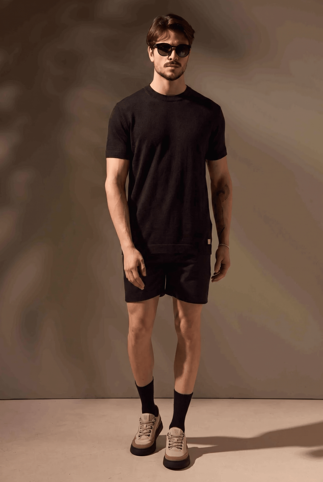 CAMISETA LEME TRICÔ - PRETO da Vörr Brasil | Vörr Brasil