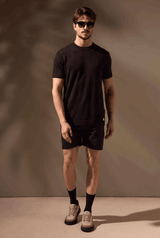 CAMISETA LEME TRICÔ - PRETO da Vörr Brasil | Vörr Brasil