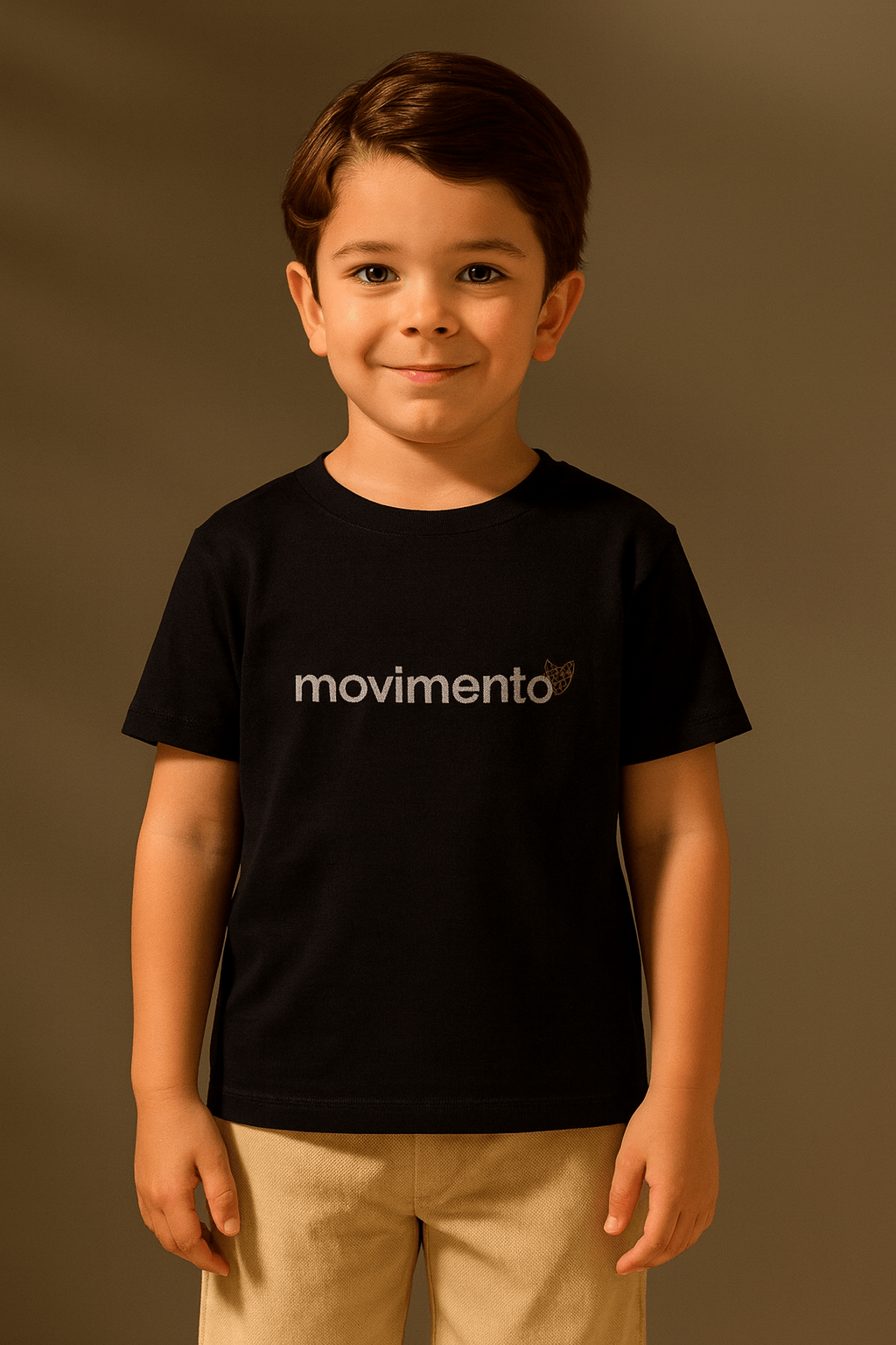 CAMISETA MOVIMENTO FLOW INFANTIL - PRETO da Vörr Brasil | Loja Oficial Vörr Brasil