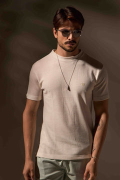 CAMISETA NATUREZA ALGODÃO EGÍPCIO - OFF WHITE
