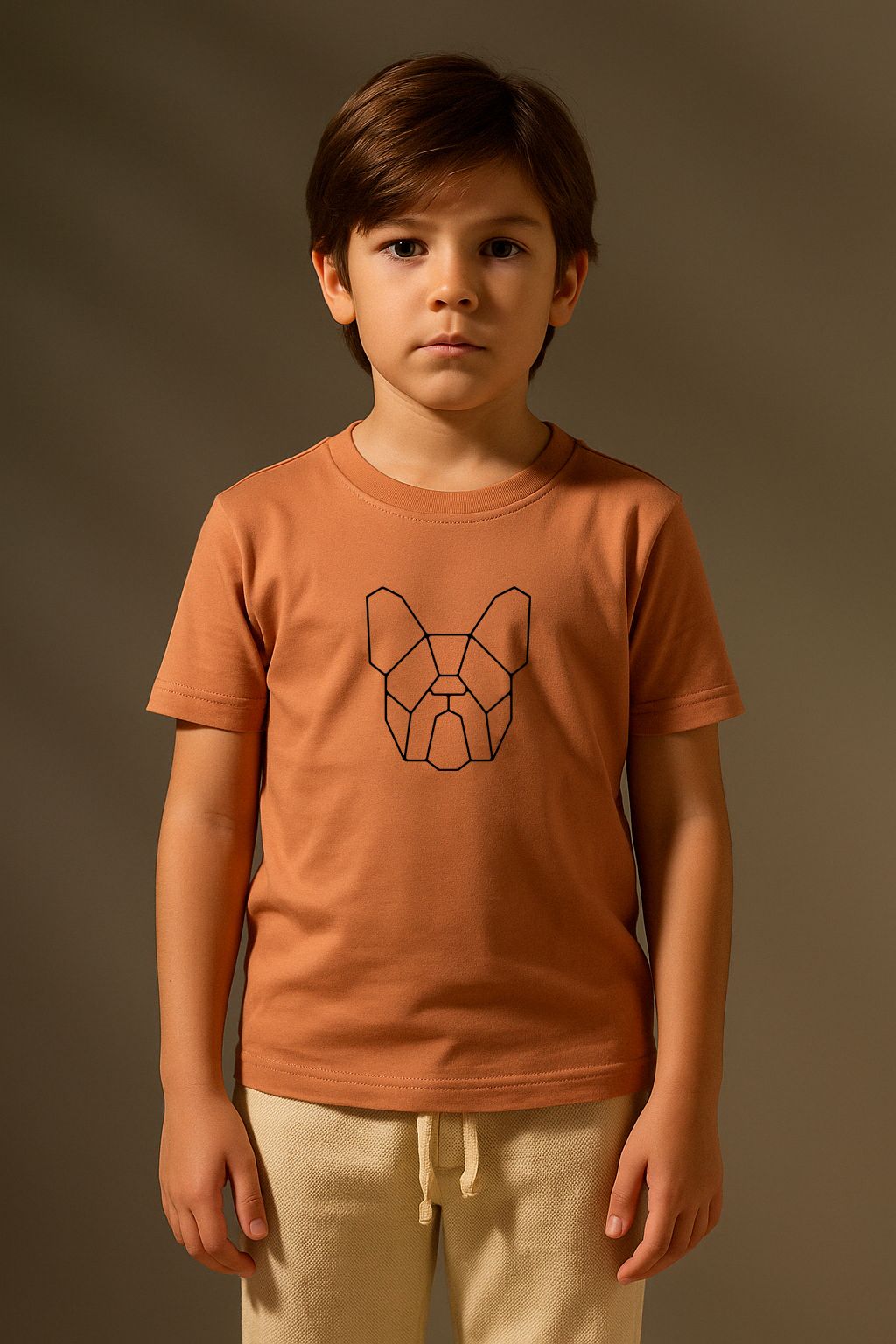 CAMISETA NEW BULL INFANTIL ALGODÃO EGÍPCIO - LARANJA da Vörr Brasil | Loja Oficial Vörr Brasil