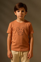 CAMISETA NEW BULL INFANTIL ALGODÃO EGÍPCIO - LARANJA da Vörr Brasil | Loja Oficial Vörr Brasil