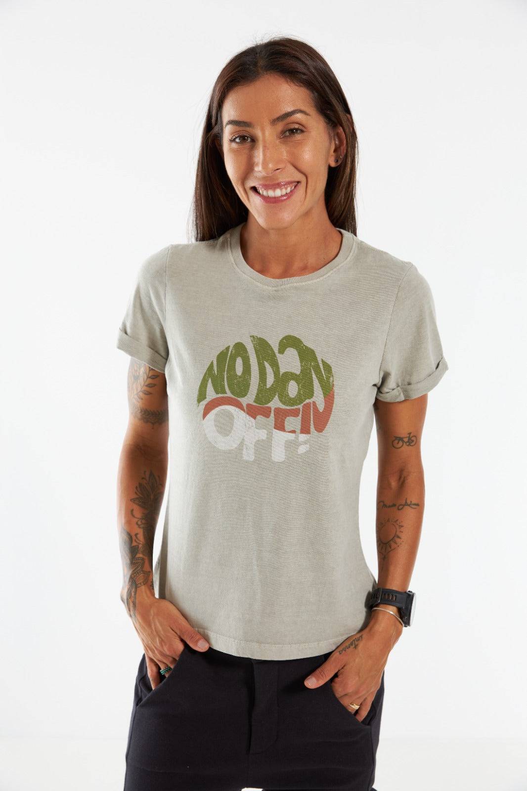 CAMISETA NO DAY OFF - CINZA da Vörr Brasil | Vörr Brasil