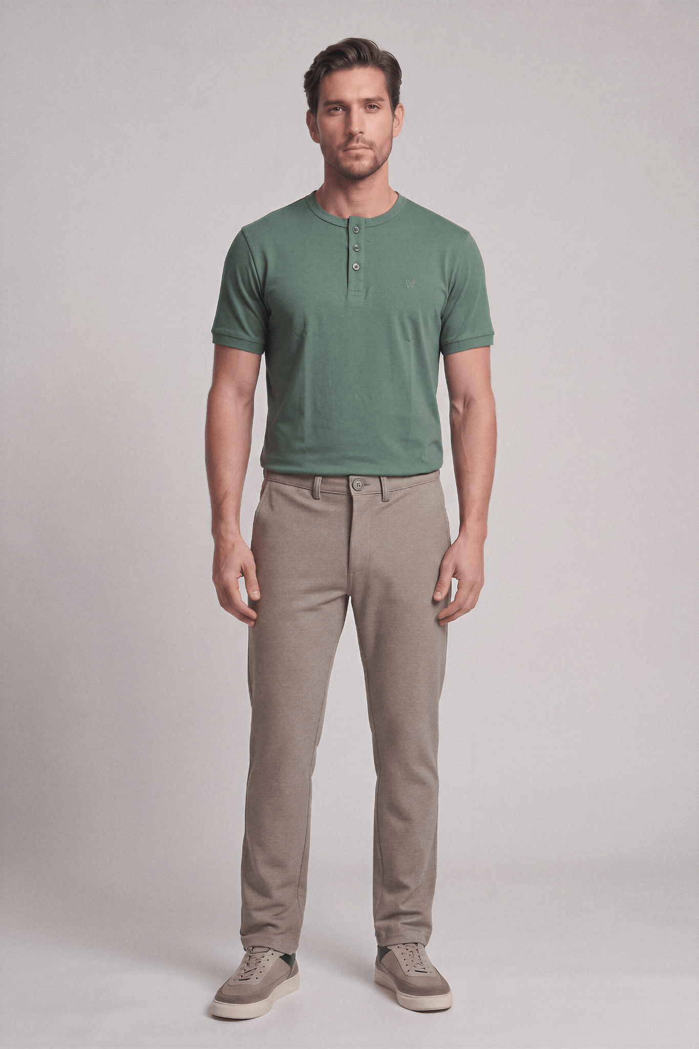 CAMISETA NOBLE ALGODÃO PIMA - VERDE da Vörr Brasil | Vörr Brasil