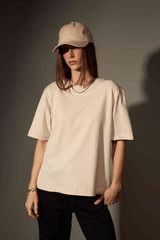 CAMISETA OVER ALGODÃO EGÍPCIO - OFF WHITE da Vörr Brasil | Vörr Brasil