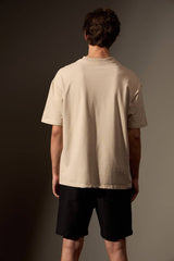 CAMISETA OVERSIZE SERRA - AREIA da Vörr Brasil | Loja Oficial Vörr Brasil