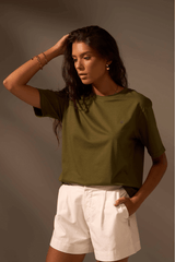 CAMISETA OVERSIZE - VERDE MUSGO da Vörr Brasil | Loja Oficial Vörr Brasil