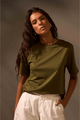 CAMISETA OVERSIZE - VERDE MUSGO da Vörr Brasil | Loja Oficial Vörr Brasil