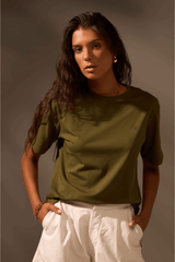 CAMISETA OVERSIZE - VERDE MUSGO da Vörr Brasil | Loja Oficial Vörr Brasil