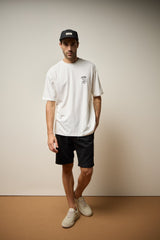 CAMISETA OVERSIZED CAFFEINE IN MOTION - OFF WHITE da Vörr Brasil | Vörr Brasil