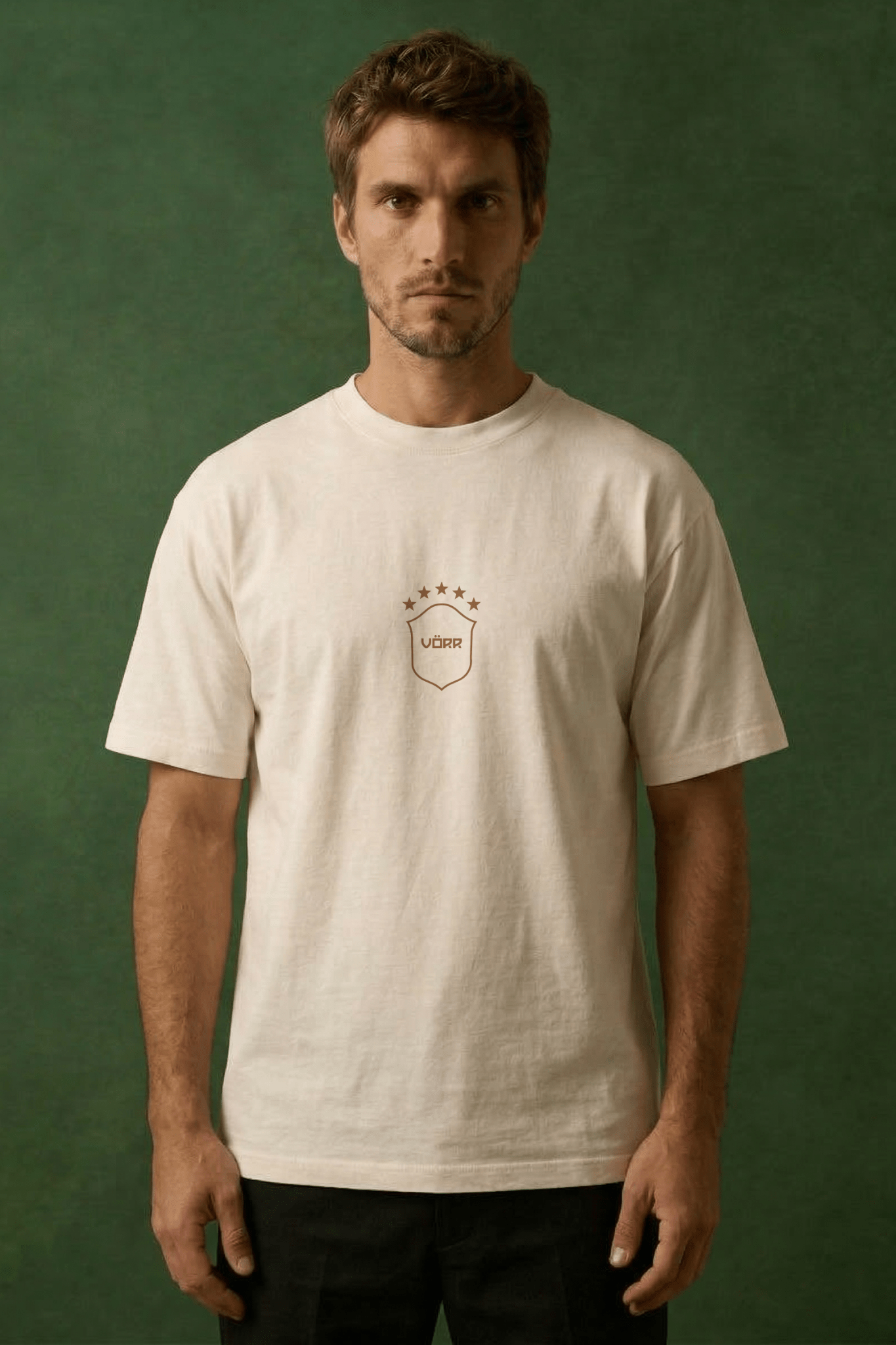 CAMISETA OVERSIZED TÍTULOS 100% ALGODÃO - OFF WHITE da Vörr Brasil | Vörr Brasil
