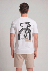 CAMISETA PAI DE CICLISTA ALGODÃO EGÍPCIO - BRANCO da Vörr Brasil | Vörr Brasil