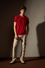 CAMISETA STONE MEDITE CIPÓ - VERMELHO da Vörr Brasil | Loja Oficial Vörr Brasil