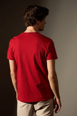 CAMISETA STONE MEDITE CIPÓ - VERMELHO da Vörr Brasil | Loja Oficial Vörr Brasil