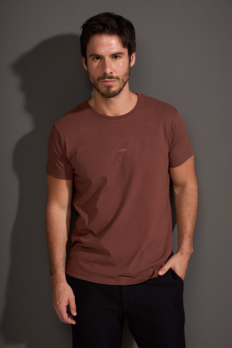 CAMISETA TERRA STONE - MARROM da Vörr Brasil | Loja Oficial Vörr Brasil