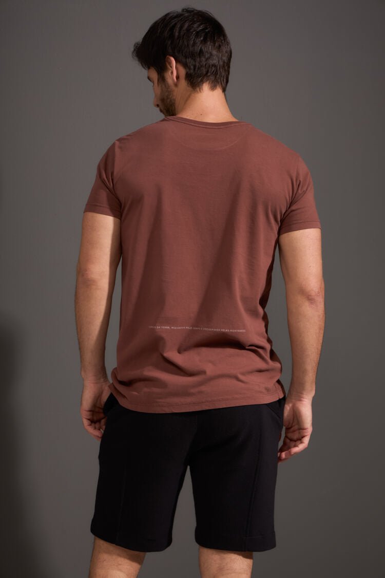 CAMISETA TERRA STONE - MARROM da Vörr Brasil | Loja Oficial Vörr Brasil