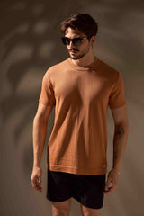 CAMISETA TRICÔ LEME - COBRE da Vörr Brasil | Loja Oficial Vörr Brasil