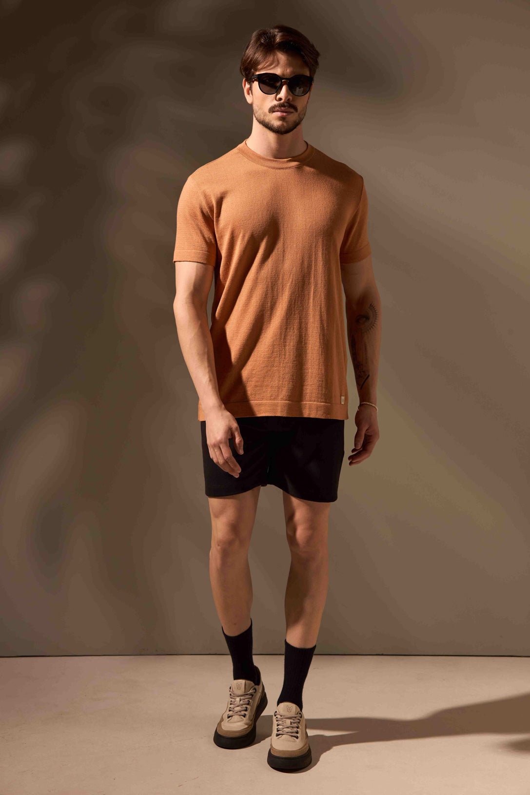 CAMISETA TRICÔ LEME - COBRE da Vörr Brasil | Loja Oficial Vörr Brasil