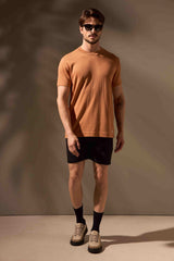 CAMISETA TRICÔ LEME - COBRE da Vörr Brasil | Loja Oficial Vörr Brasil