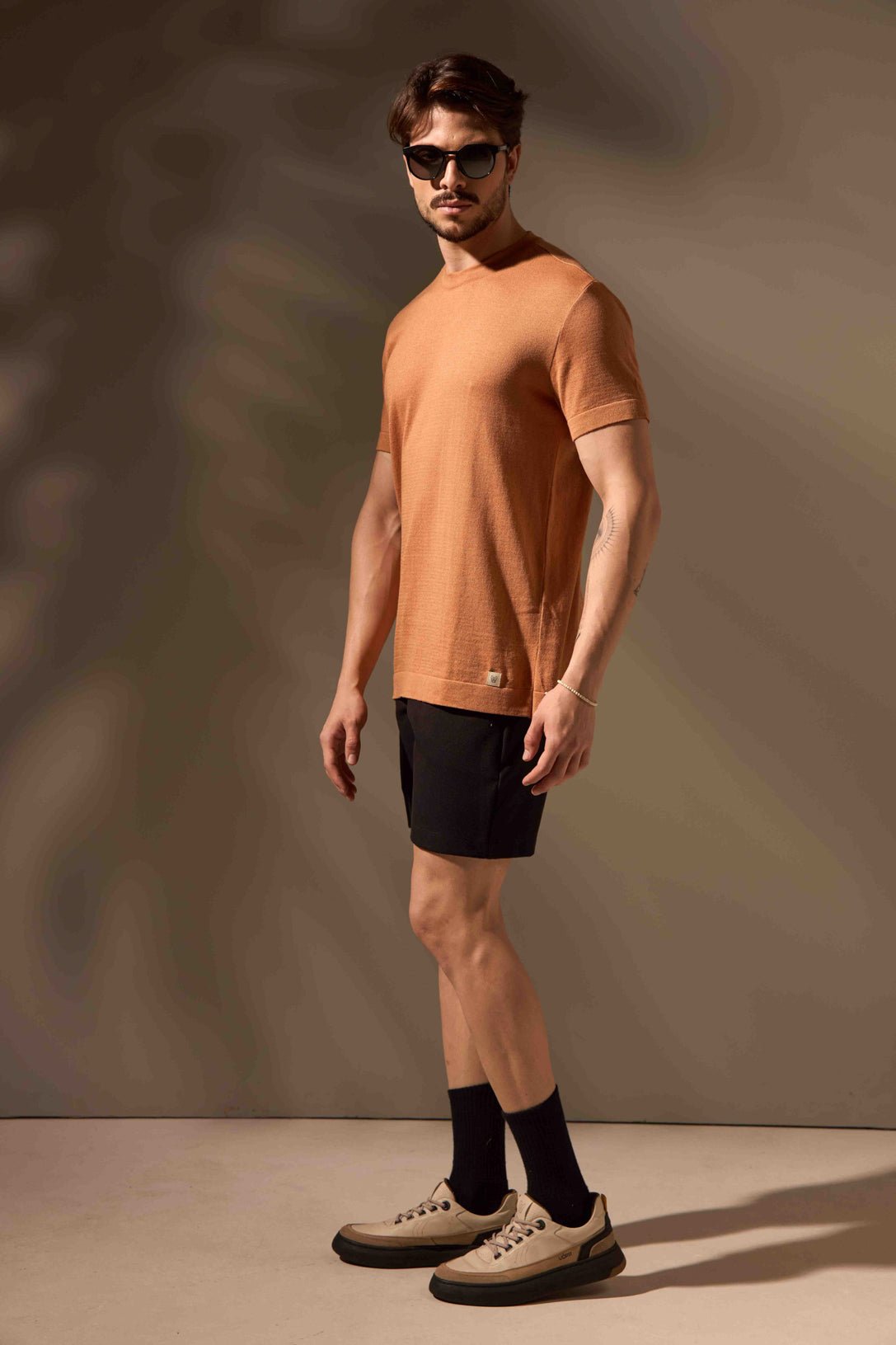 CAMISETA TRICÔ LEME - COBRE da Vörr Brasil | Loja Oficial Vörr Brasil