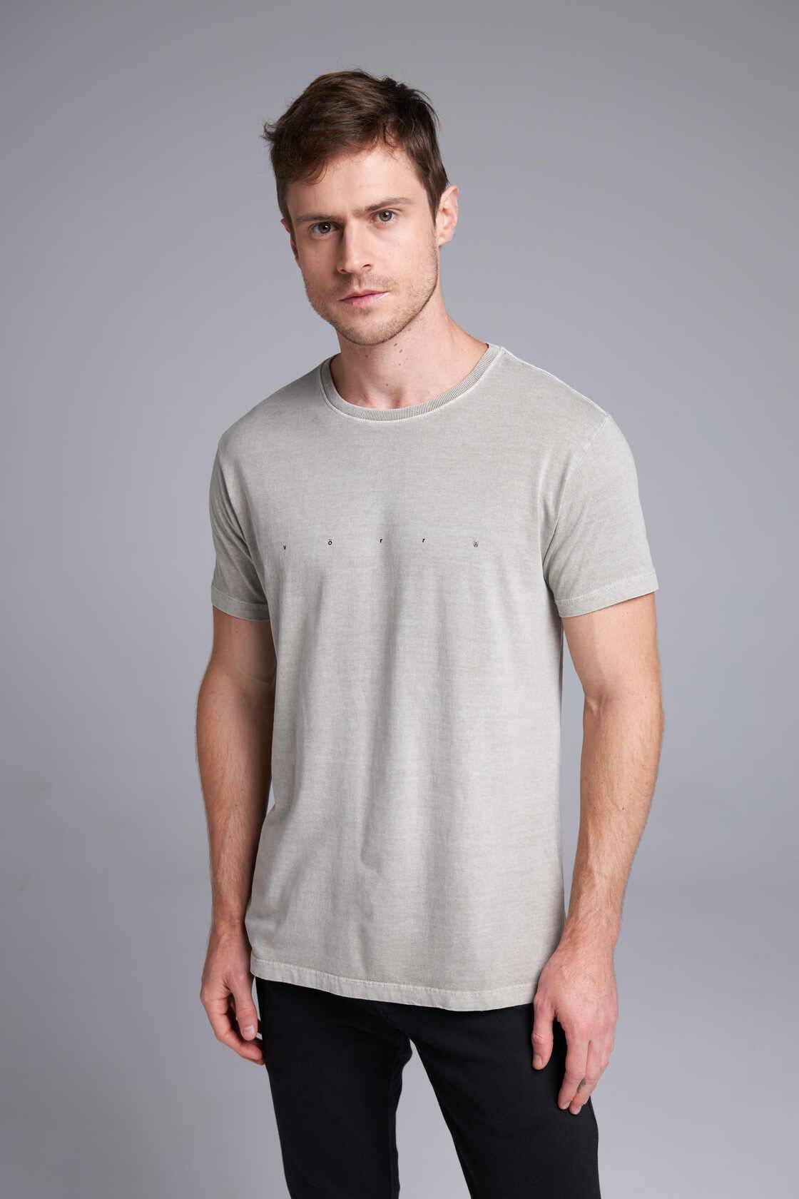 CAMISETA VÖRR EM LINHA - CINZA CLARO da Vörr Brasil | Vörr Brasil