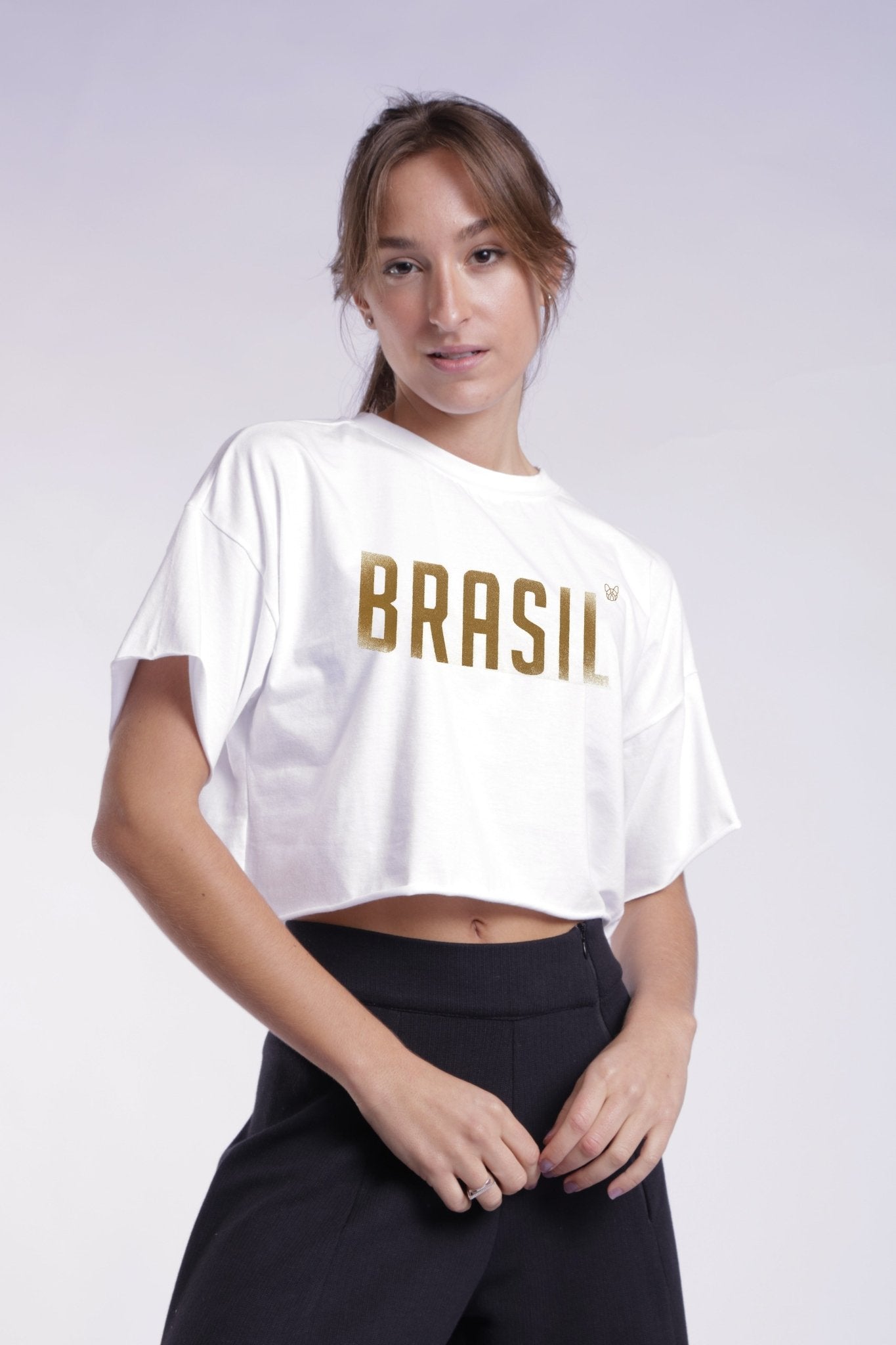 CROPPED BRASIL - BRANCO da Vörr Brasil | Loja Oficial Vörr Brasil
