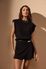 CROPPED RAÍZES - PRETO da Vörr Brasil | Loja Oficial Vörr Brasil