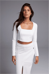 CROPPED SINGULAR - OFF WHITE da Vörr Brasil | Loja Oficial Vörr Brasil