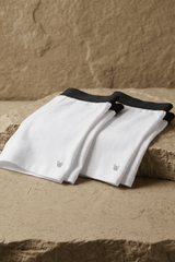 KIT 2 CUECAS BOXER 100% ALGODÃO - BRANCO E PRETO da Vörr Brasil | Loja Oficial Vörr Brasil