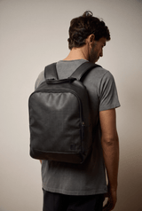 MOCHILA AERO RIPSTOP E COURO LEGÍTIMO - PRETO da Vörr Brasil | Vörr Brasil