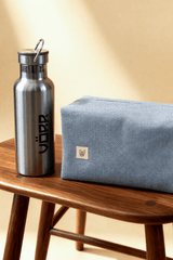 NECESSAIRE VÖRR RIBANA - CINZA da Vörr Brasil | Loja Oficial Vörr Brasil