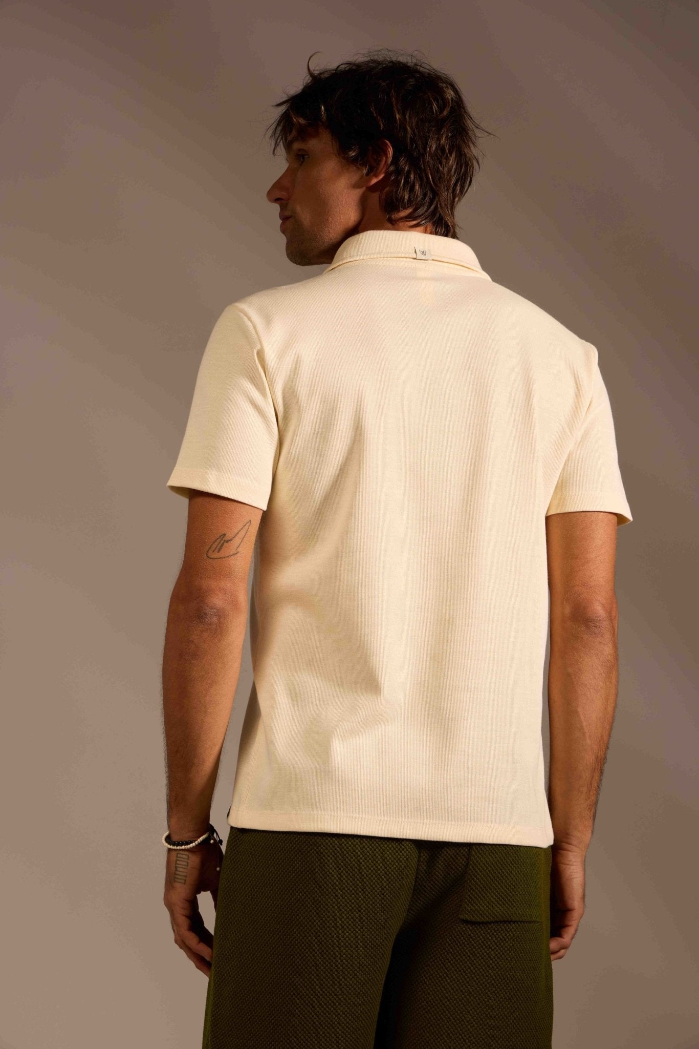 POLO ÁGUAS ALGODÃO - OFF WHITE da Vörr Brasil | Loja Oficial Vörr Brasil