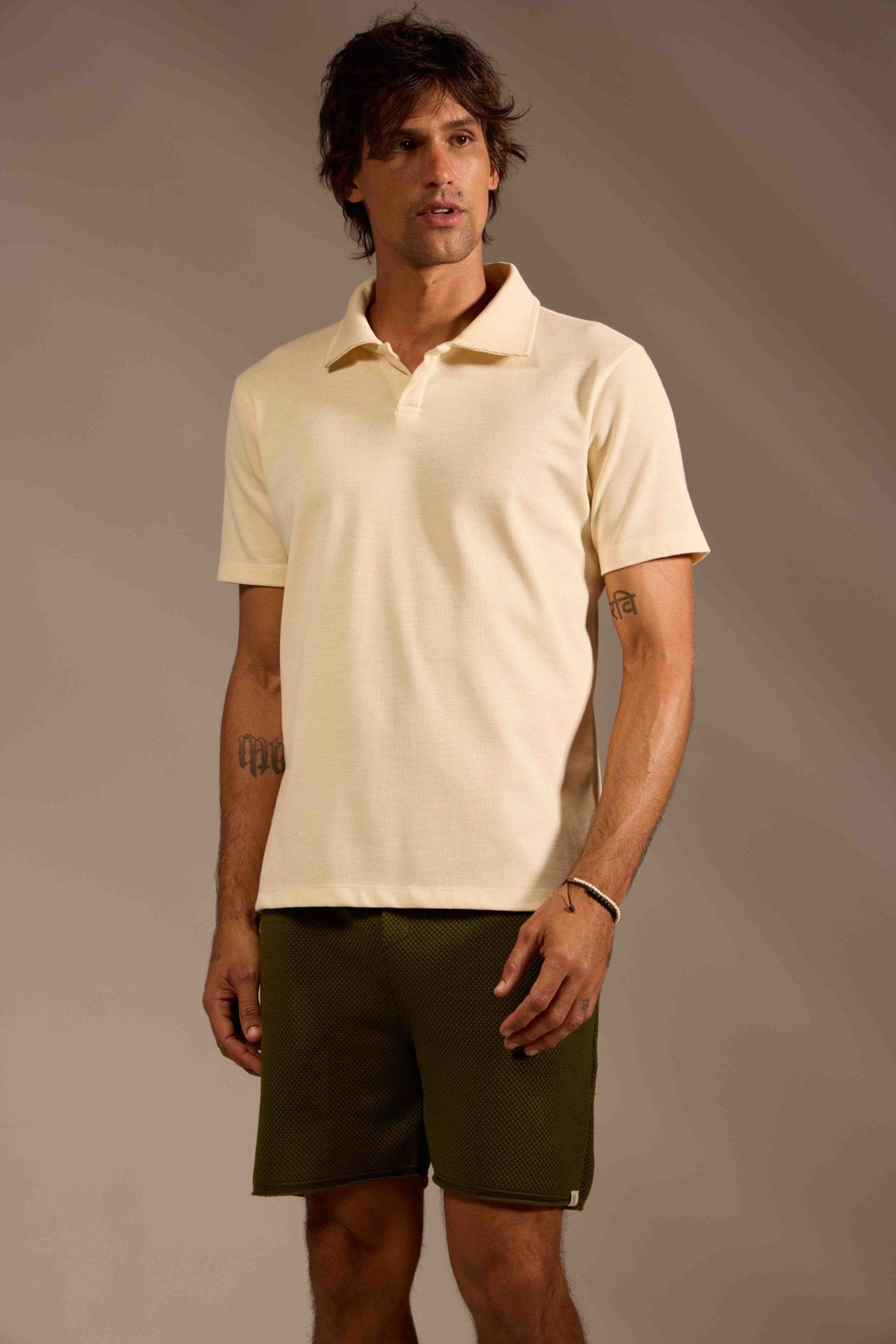 POLO ÁGUAS ALGODÃO - OFF WHITE da Vörr Brasil | Loja Oficial Vörr Brasil