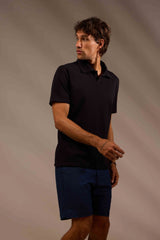 POLO ÁGUAS ALGODÃO - PRETO da Vörr Brasil | Vörr Brasil