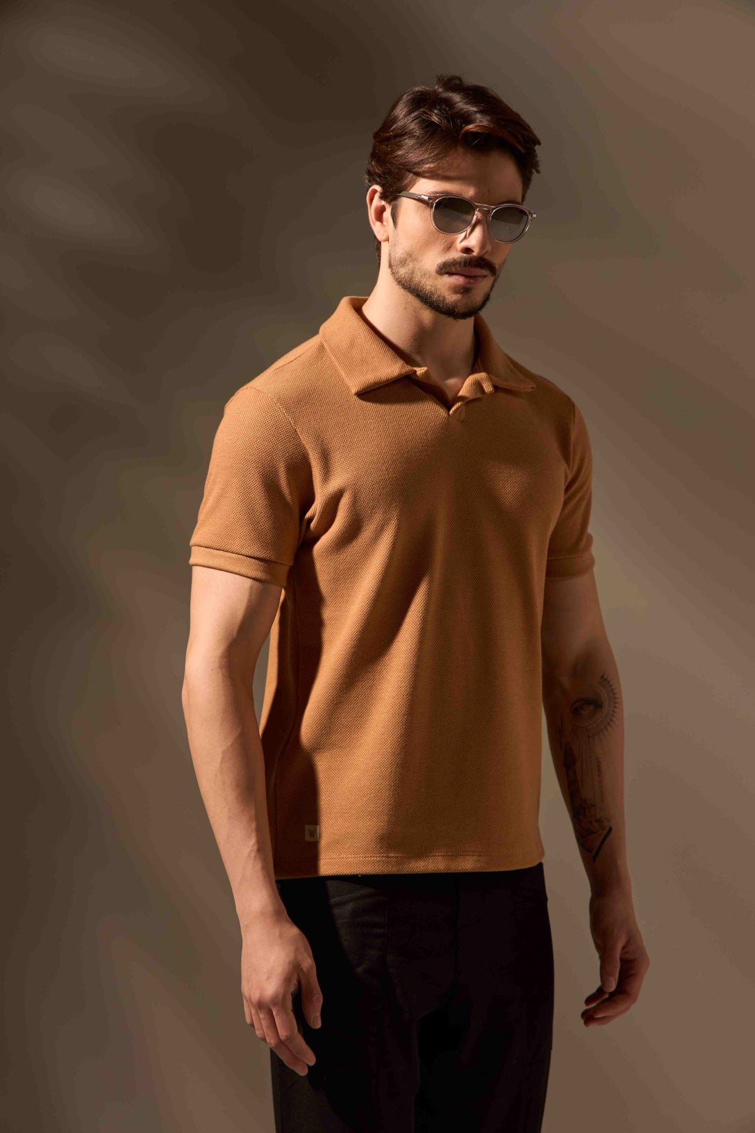 POLO ENDURANCE TEXTURIZADA - COBRE da Vörr Brasil | Loja Oficial Vörr Brasil