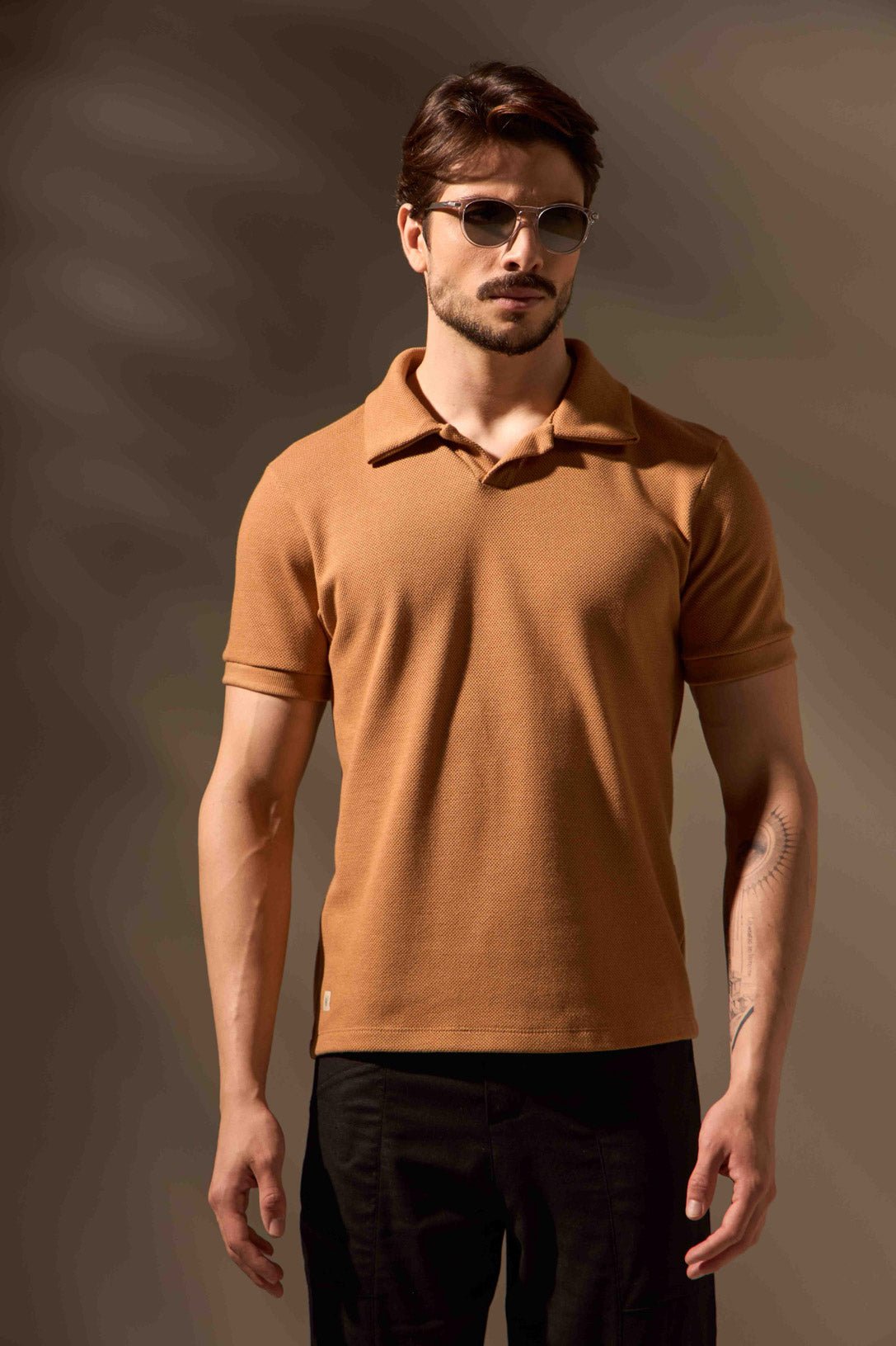 POLO ENDURANCE TEXTURIZADA - COBRE da Vörr Brasil | Loja Oficial Vörr Brasil