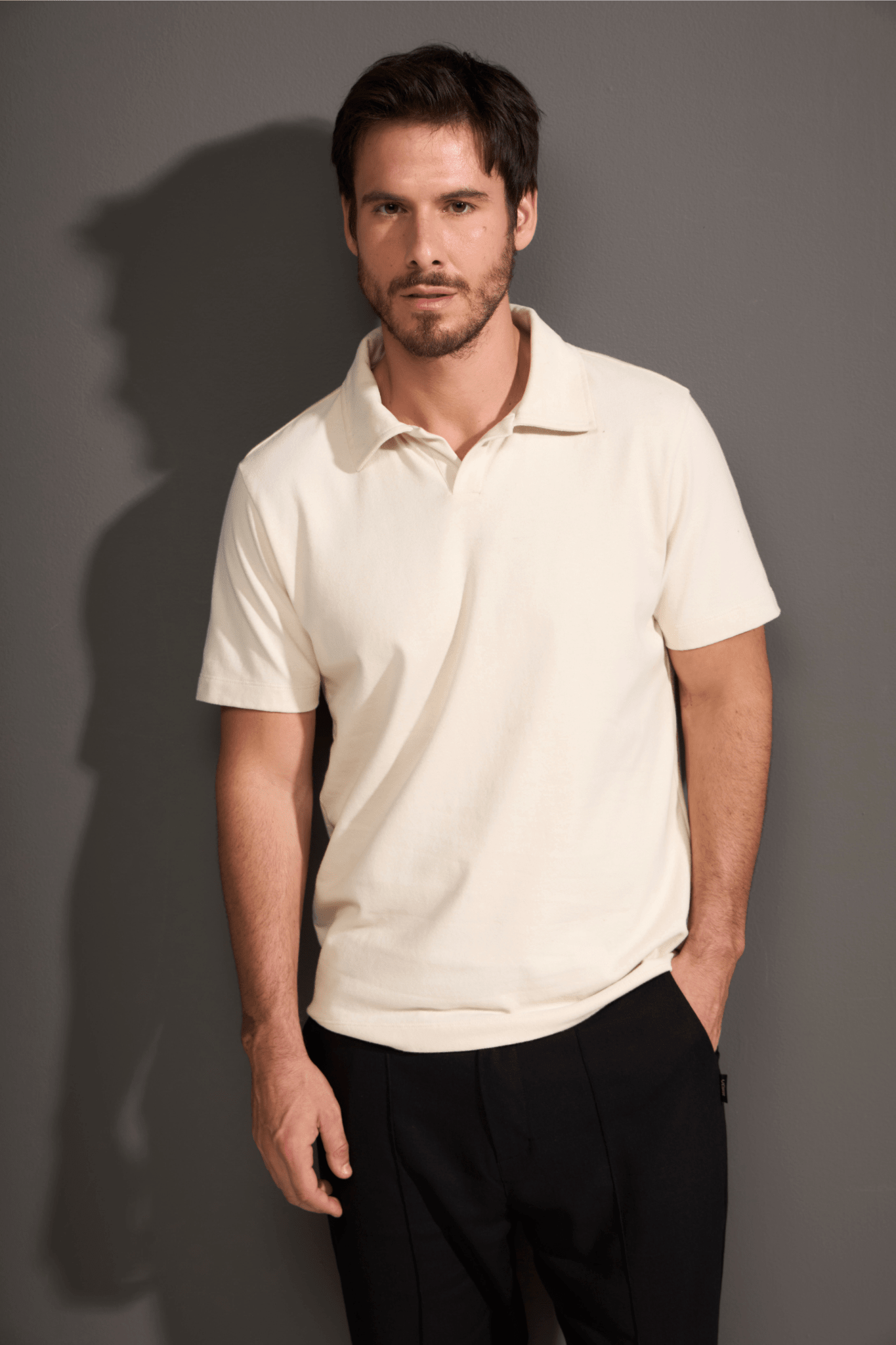POLO ESCARPA ALGODÃO - OFF WHITE da Vörr Brasil | Vörr Brasil