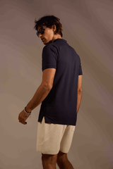 POLO LEVE ALGODÃO - MARINHO da Vörr Brasil | Vörr Brasil