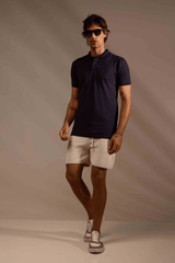 POLO LEVE ALGODÃO - MARINHO da Vörr Brasil | Vörr Brasil