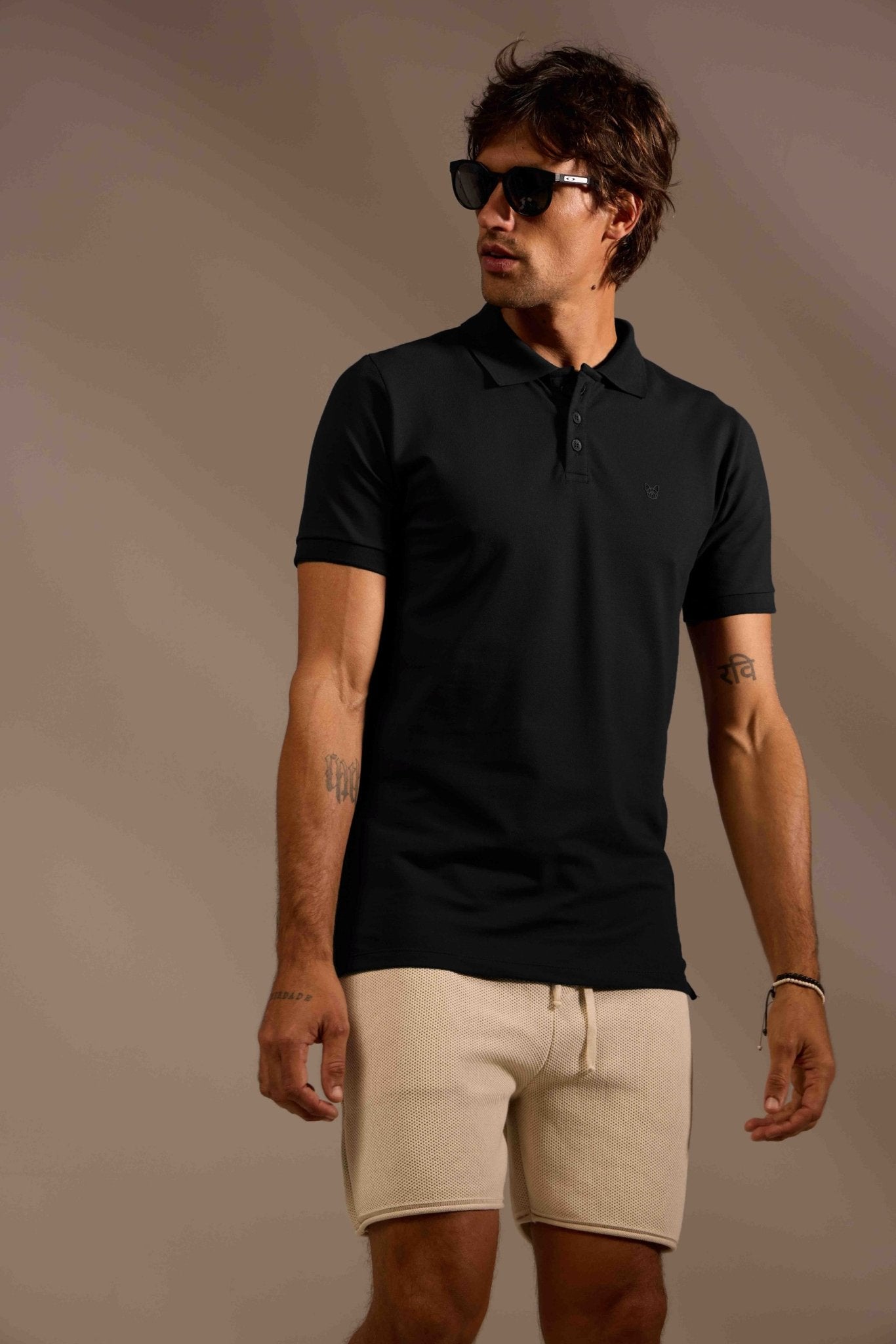 POLO LEVE ALGODÃO - PRETO da Vörr Brasil | Vörr Brasil