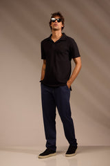 POLO NATUREZA ALGODÃO - PRETO da Vörr Brasil | Loja Oficial Vörr Brasil