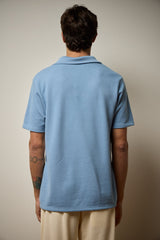 POLO OFF-LINE ALGODÃO - AZUL da Vörr Brasil | Vörr Brasil