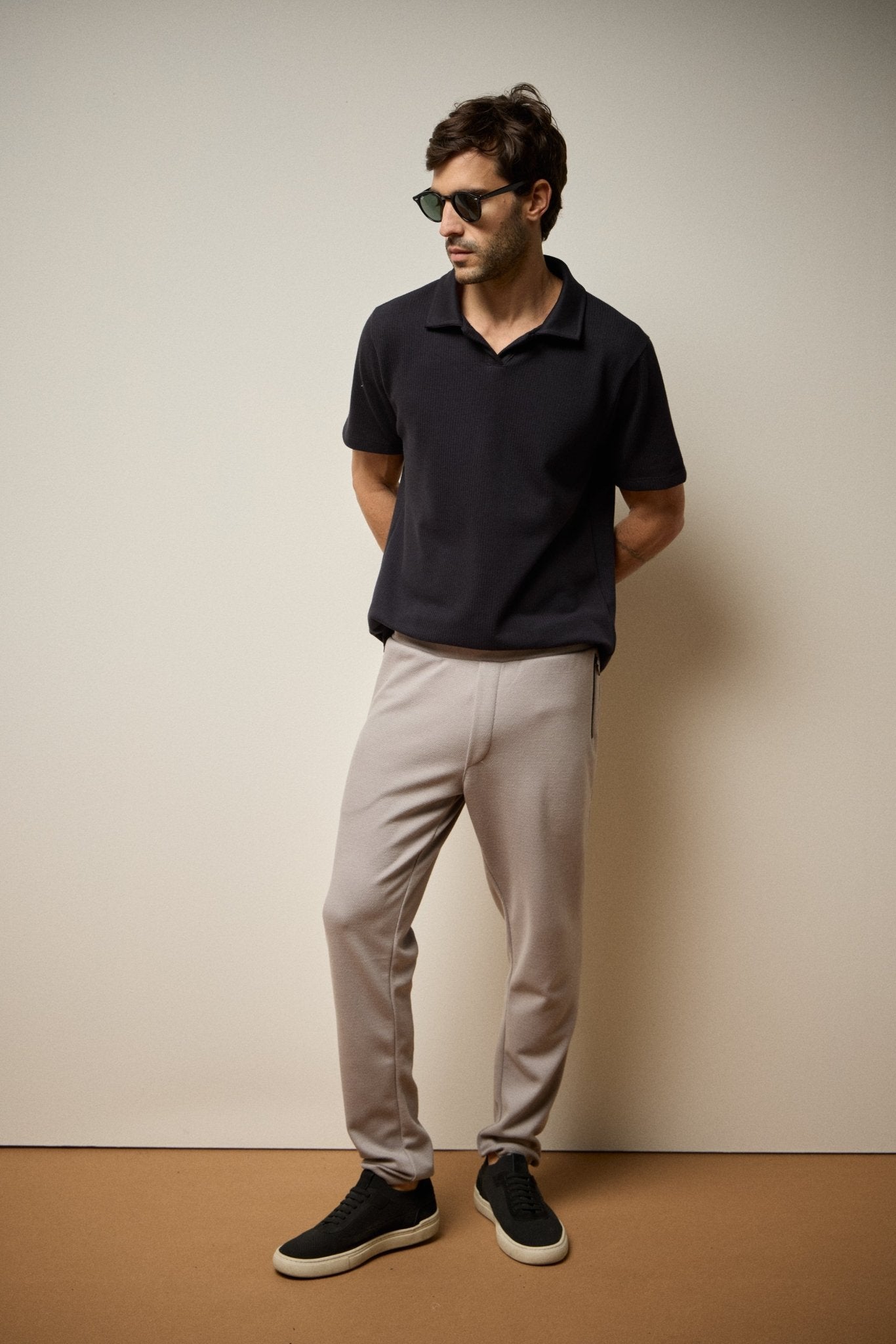POLO OFF-LINE ALGODÃO - PRETO da Vörr Brasil | Vörr Brasil