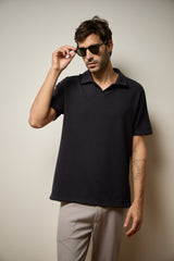 POLO OFF-LINE ALGODÃO - PRETO da Vörr Brasil | Vörr Brasil