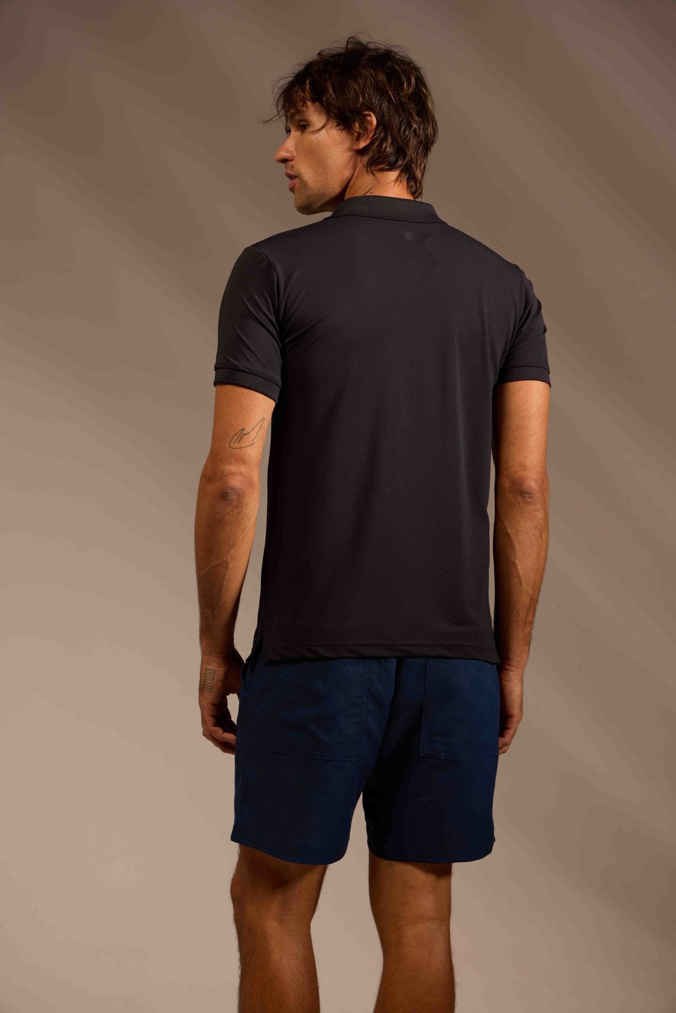 POLO PERFORMANCE POLIAMIDA - PRETO da Vörr Brasil | Loja Oficial Vörr Brasil