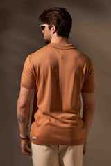 POLO TRICÔ LEME - COBRE da Vörr Brasil | Loja Oficial Vörr Brasil