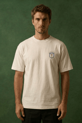 PRÉ - VENDA CAMISETA BRASÃO VINTAGE ALGODÃO EGÍPCIO - BRANCO da Vörr Brasil | Vörr Brasil