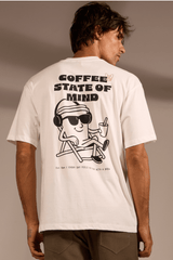 [PRÉ - VENDA] CAMISETA OVER UNISSSEX 100% ALGODÃO COFFEE STATE 01 - OFF WHITE da Vörr Brasil | Loja Oficial Vörr Brasil