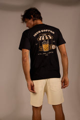 [PRÉ - VENDA] CAMISETA OVER UNISSSEX 100% ALGODÃO ICED COFFEE - PRETO da Vörr Brasil | Loja Oficial Vörr Brasil