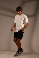 [PRÉ - VENDA] CAMISETA OVER UNISSSEX 100% ALGODÃO SUB 3 CREW - OFF WHITE da Vörr Brasil | Loja Oficial Vörr Brasil